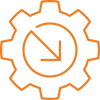 Icon - Operational Risk 01 - Orange